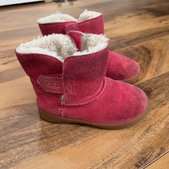 UGG Other - UGG Keelan Pink Boots Toddler Size 8